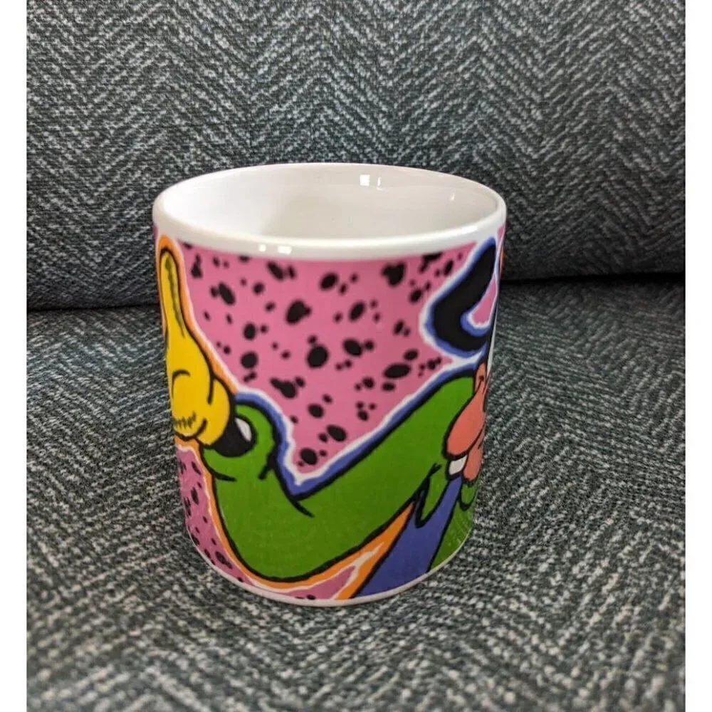 APPLAUSE Goofy 90's Vintage Coffee Mug Cup 3 3/4
